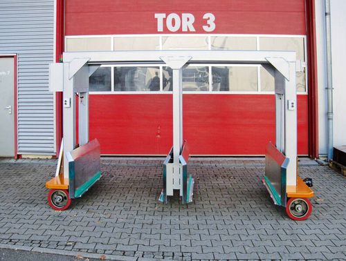 Transportador con ruedas - JDC 20 Bridge 2 S - JUNG Hebe- und Transporttechnik GmbH - elevador