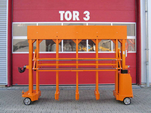 Transportador con ruedas - JDC 10 Bridge 4 S - JUNG Hebe- und Transporttechnik GmbH - elevador