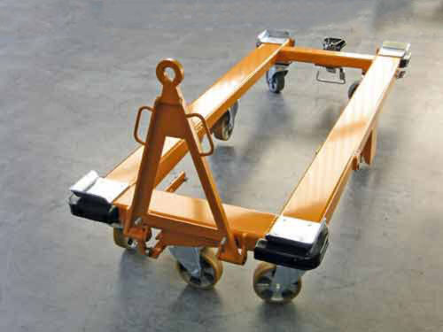 Carretilla de acero - JDC Gecko 2 XXL - JUNG Hebe- und Transporttechnik GmbH - con ruedas giratorias / automática