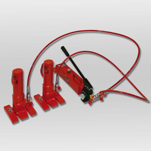 Gato de uña - JSET 20/3 - JUNG Hebe- und Transporttechnik GmbH - hidráulico / 20 toneladas / para aplicaciones de elevación
