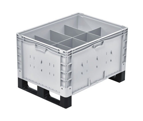 Cajón de plástico - basicline plus - bekuplast GmbH - para almacenamiento / de transporte / apilable