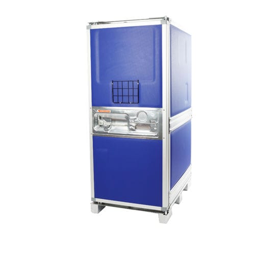 Contenedor isotérmico de transporte - Isotec® TBX 1170 Liter - GEBHARDT Logistic Solutions GmbH - para la logística / para productos alimentarios / para la industria alimentaria