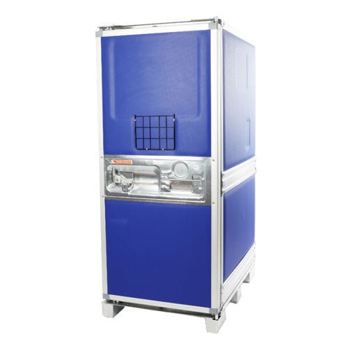 Contenedor isotérmico de transporte - Isotec® TBX 1000 Liter - GEBHARDT Logistic Solutions GmbH - para la logística / para productos alimentarios / para pescado