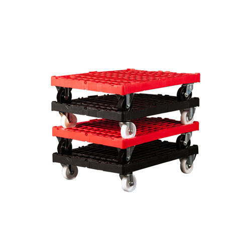 Plataforma rodante portacubetas - GEBHARDT Logistic Solutions GmbH - de plástico / para paso