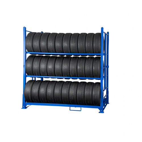 Sistema de estanterías para depósito de almacenamiento - ECOTIRErack® TR-EC-12 - GEBHARDT Logistic Solutions GmbH - de transporte / dinámico / apilable