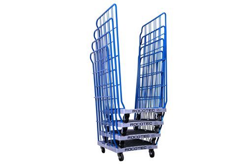 Roll-container multiusos - Rocotec - GEBHARDT Logistic Solutions GmbH - con base de plástico / encajable / de metal