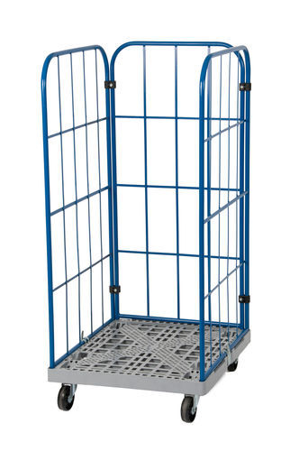Roll-container multiusos - RBX - GEBHARDT Logistic Solutions GmbH - de 3 paneles / con base de plástico / de metal