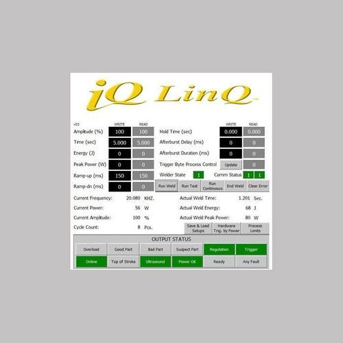 Software de interfaz - iQ LinQ™ - Dukane Intelligent Assembly Solutions - de calidad / de ingeniería / de mando