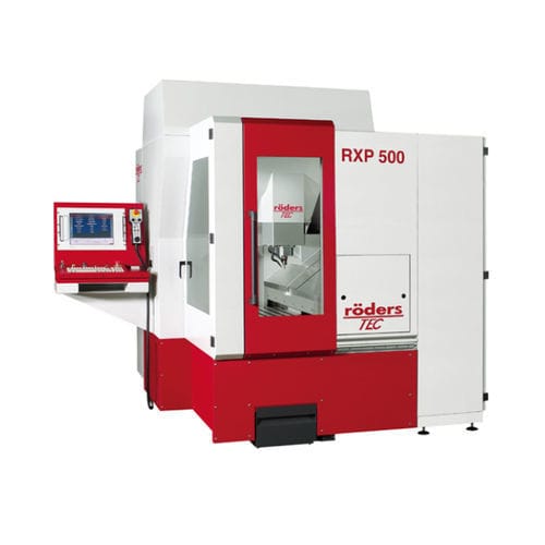 Centro de mecanizado CNC 3 ejes - RXP500 - Roeders - vertical / HSK-E40 / HSK-E 25