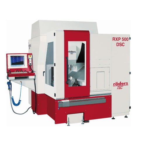 Centro de mecanizado CNC 5 ejes - RXP500DSC - Roeders - vertical / HSK-E40 / 21 herramientas