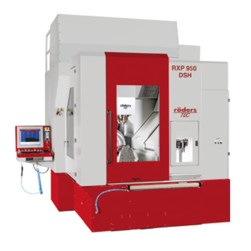Centro de mecanizado CNC 5 ejes - RXP950DSH - Roeders - vertical / HSK-E50 / 40 herramientas