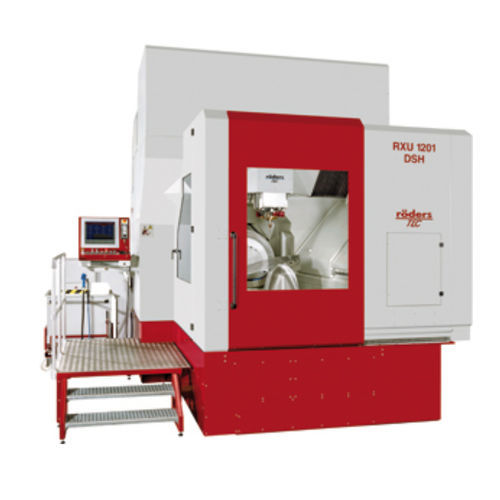 Centro de mecanizado CNC 3 ejes - RXU1201DSH - Roeders - vertical / HSK A-63 / 50 herramientas