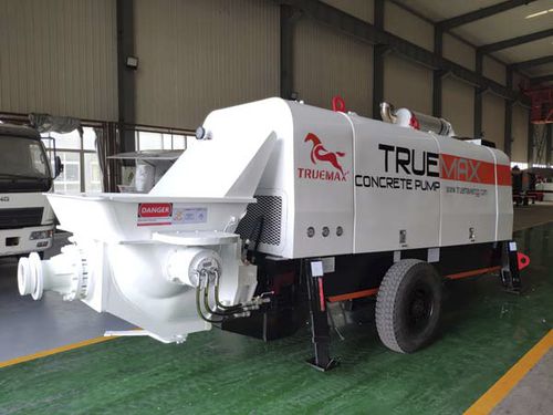 Bomba para hormigón montada en remolque - SP90.23.239D - Hangzhou Truemax Machinery & Equipment Cp.,Ltd - para obra / eléctrica