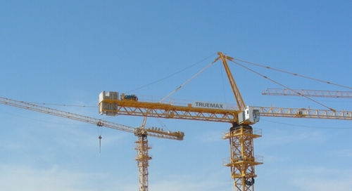 Grúa torre - TC5510-F-40 - Hangzhou Truemax Machinery & Equipment Cp.,Ltd - fija / para obra