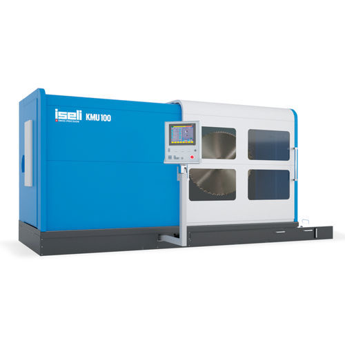 Rectificadora para hoja de sierra circular - KMU 100 - Iseli & Co AG - CNC / automática / 8 ejes