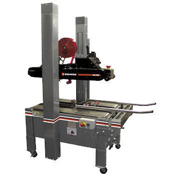 Precintadora de cajas de cartón con cuatro solapas - LDX-UTB - SIGNODE - cinta adhesiva / semiautomática