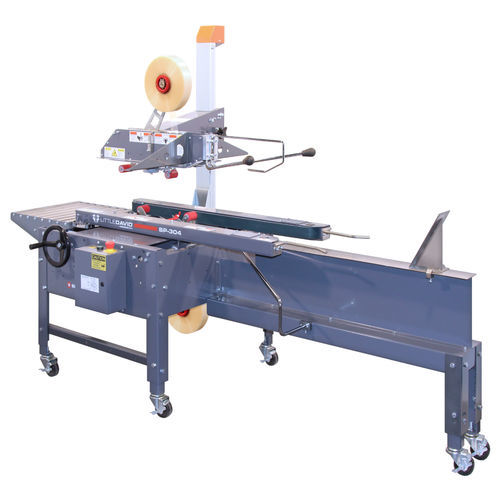Precintadora de cajas de cartón con cuatro solapas - SP-304 - SIGNODE - cinta adhesiva / semiautomática