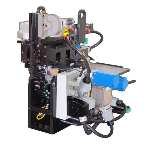 Cabezal de flejado para cinta de flejado de acero - M247 - SIGNODE - modular / eléctrico