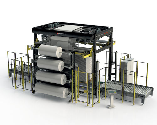 Envolvedora vertical - Multi FleXL - SIGNODE - automática / para palés / con rodillos