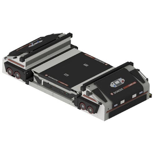 Carro de guiado automático de manipulación - StorFast®  - SIGNODE - para palés / para almacén / alimentado por batería
