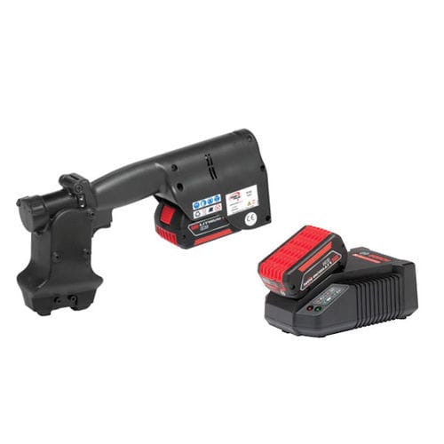 Aparato flejador manual - GripPack® RCBS/RCBD - SIGNODE - alimentado por batería / para cinta de flejado de acero / con sellado