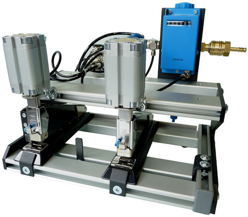 Máquina de grapar de mesa - TH 210/2 - SIGNODE - neumática / para cajas de cartón / para bolsas de papel