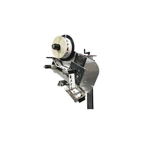 Aplicador de etiquetas de barrido  por contacto - LDLA-500 V2 - SIGNODE - totalmente automático / de cartón / para palés
