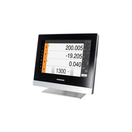 Visualizador táctil - POSITIP 8000 - DR. JOHANNES HEIDENHAIN GmbH - 1280 x 800 / 12" / de información