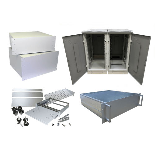 Caja rack de 19" - Veroshield - Verotec - rectangular / de acero / IP54