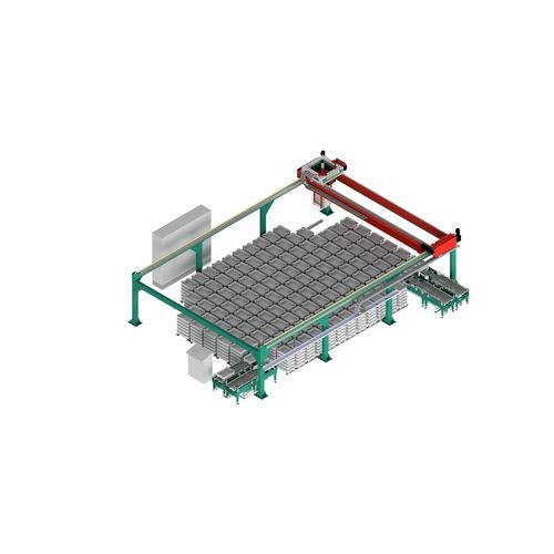 Sistema de paletización de pórtico - PROPAL P160 - project Automation & Engineering GmbH - por capas / de manipulación / para edificio