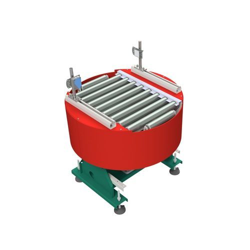 Mesa giratoria eléctrica - PROCON S600 - project Automation & Engineering GmbH - horizontal / para transportador / con transportador de rodillos