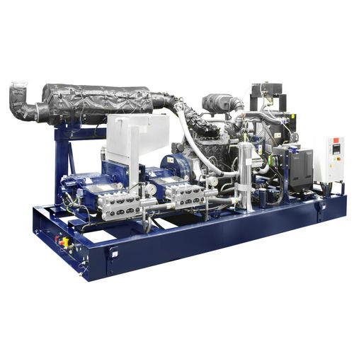 Limpiador de alta presión eléctrico - 9.911-613.0 - WOMA GmbH - con motor diésel / neumático / móvil