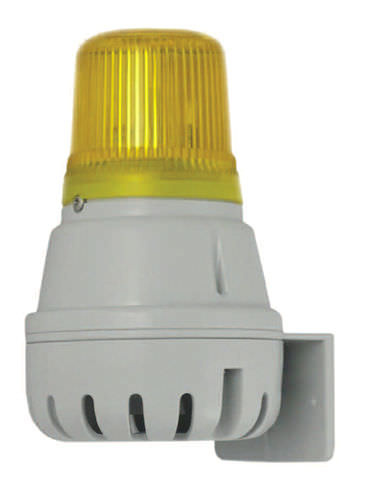 Avisador zumbador IP65 - H100BX - E2S Warning Signals - con avisador luminoso de xenón