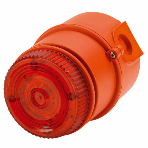 Difusor de alarma sonora con avisador luminoso de LED - IS-mC1 - E2S Warning Signals - con luz de señalización / de seguridad intrínseca