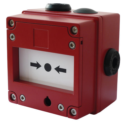 Pulsador de alarma manual de seguridad intrínseca - IS-CP4A-BG/IS-CP4B-BG - E2S Warning Signals