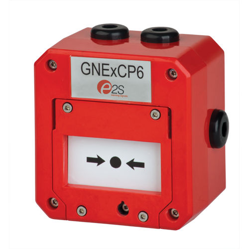 Pulsador de alarma manual - GNExCP6A-BG - E2S Warning Signals