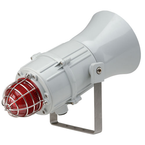 Difusor de alarma sonora con avisador luminoso de xenón - MCA112-05 - E2S Warning Signals - con luz de señalización / IP66