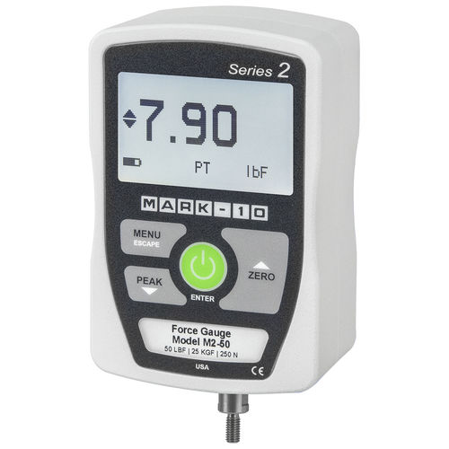 Dinamómetro digital - M2 series - Mark-10 - robusto / de tracción compresión / ergonómico