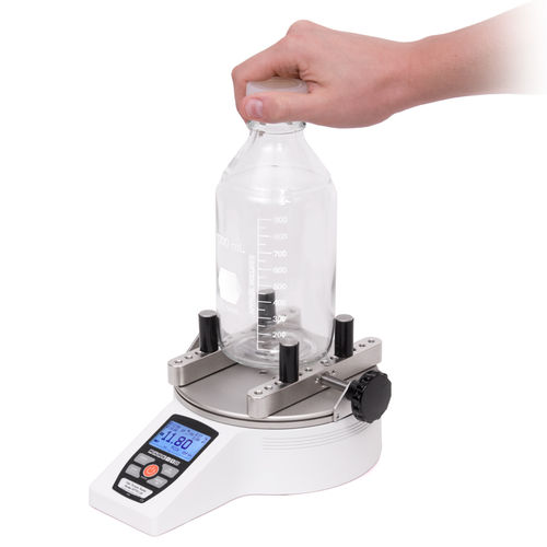 Medidor de par para tapón de botella - MTT01 series  - Mark-10 - de sobremesa / para calibración / para tapa de recipiente