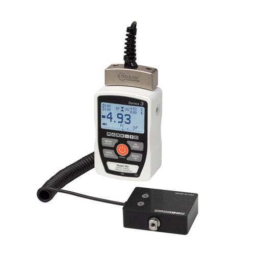Dinamómetro y aparato de medición de par portátil - M3I series  - Mark-10 - digital / electrónico