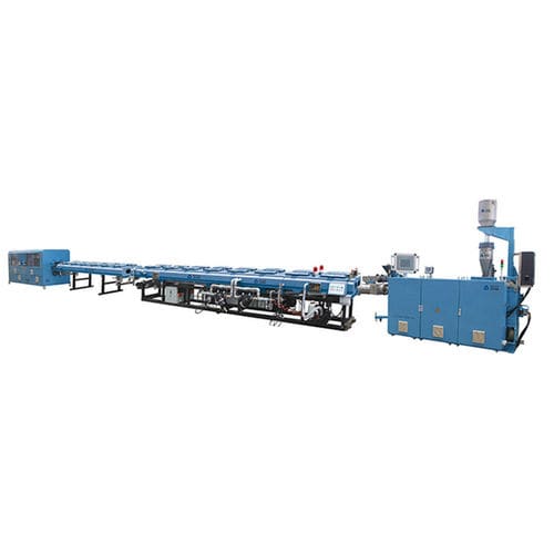 Línea de extrusión de tubos - JIANGSU BEIER MACHINERY CO.,LTD - para PP-R / para HDPE