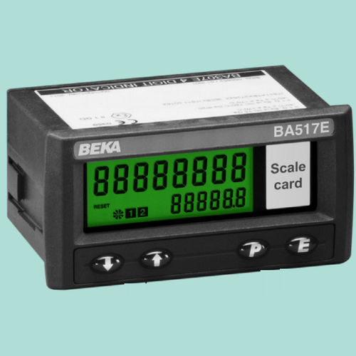 Tacómetro con contacto - BA517E - BEKA - para montaje en panel / digital