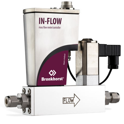Caudalímetro térmico - IN-FLOW™ - Bronkhorst - másico / para gas / DN8 - 1/4"
