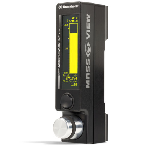 Caudalímetro másico - MASS-VIEW®  - Bronkhorst - para gas / en línea / IP40