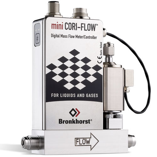 Caudalímetro de efecto Coriolis - MINI CORI-FLOW&trade; - Bronkhorst - másico / para líquido / en línea