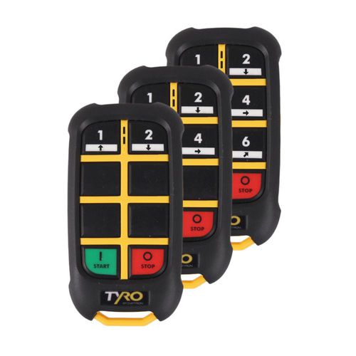 Radiomando - Tyro™ Musca 2S - Cattron - con botones / industrial / para chigre