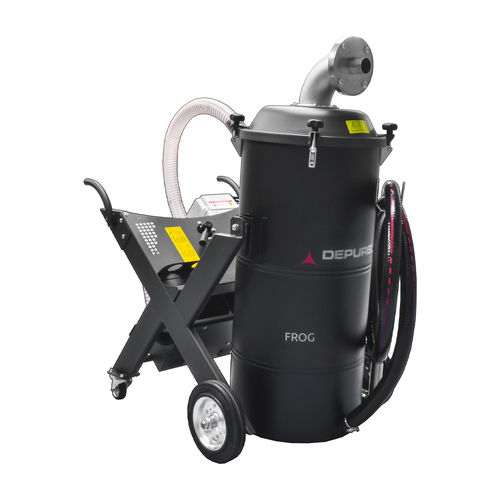 Aspirador industrial - FROG - DEPURECO INDUSTRIAL VACUUMS - de líquidos / de aceite y virutas / monofásico