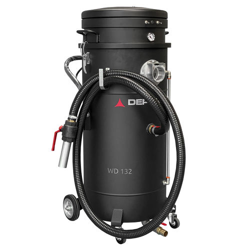 Aspirador industrial - WD 132 P - DEPURECO INDUSTRIAL VACUUMS - en seco / para materiales húmedos / para polvo