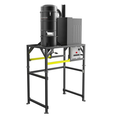 Aspirador industrial - HF 12 - DEPURECO INDUSTRIAL VACUUMS - en seco / trifásico / estacionario