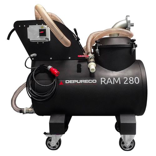 Aspirador industrial - RAM 280 - DEPURECO INDUSTRIAL VACUUMS - de líquidos / de seguridad / de aceite y virutas